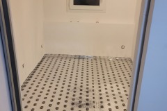 Pose de l'isolant terminée